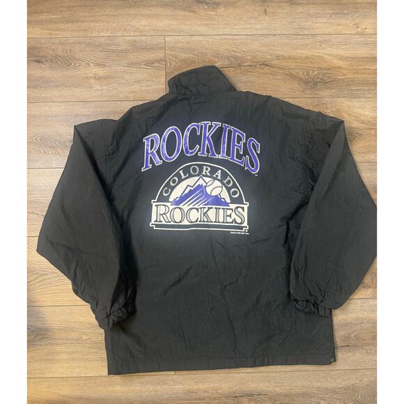 VTG 1997 Chalk Line Colorado Rockies Men’s Medium Lightweight Jacket. - Picture 2 of 7